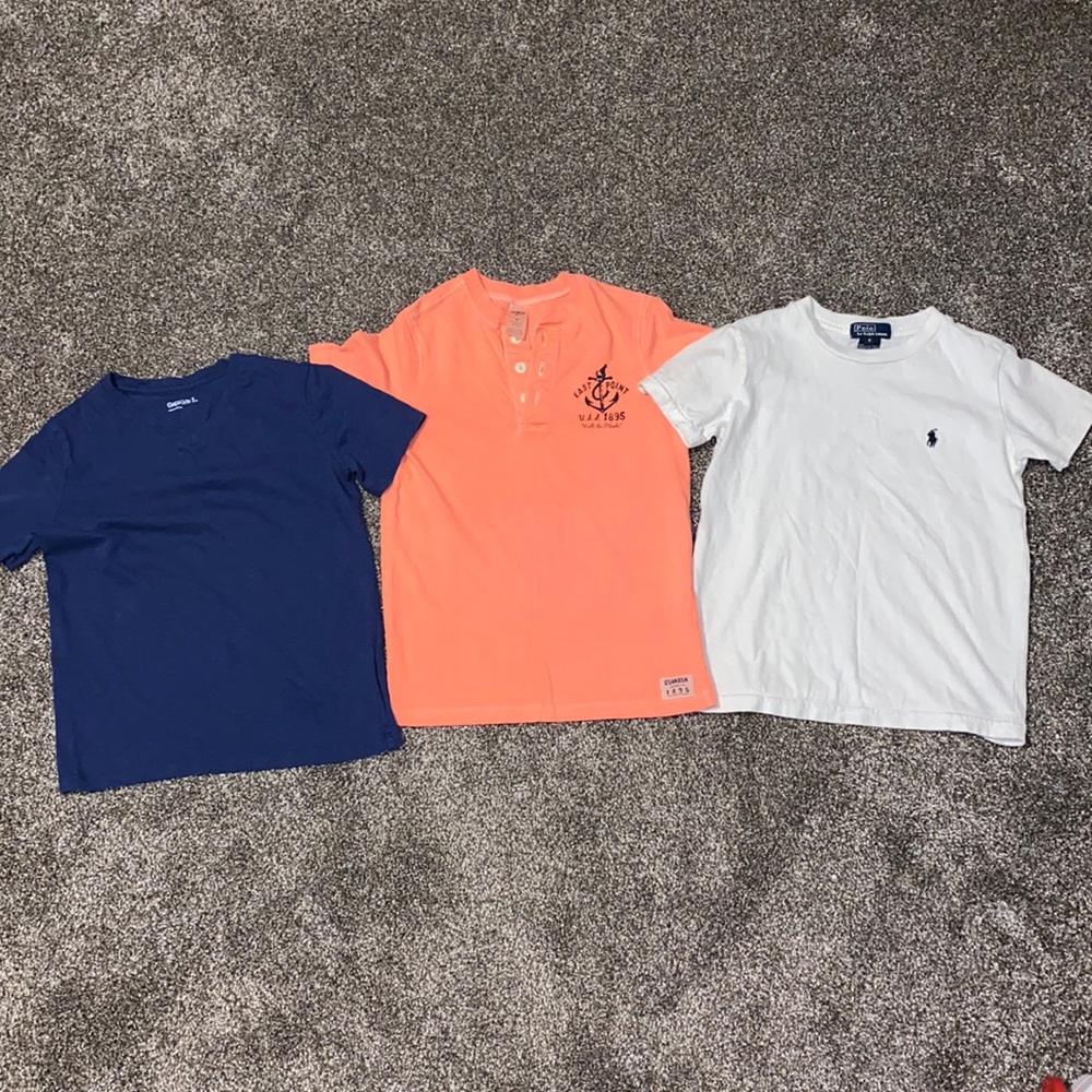 Boys short sleeve shirts